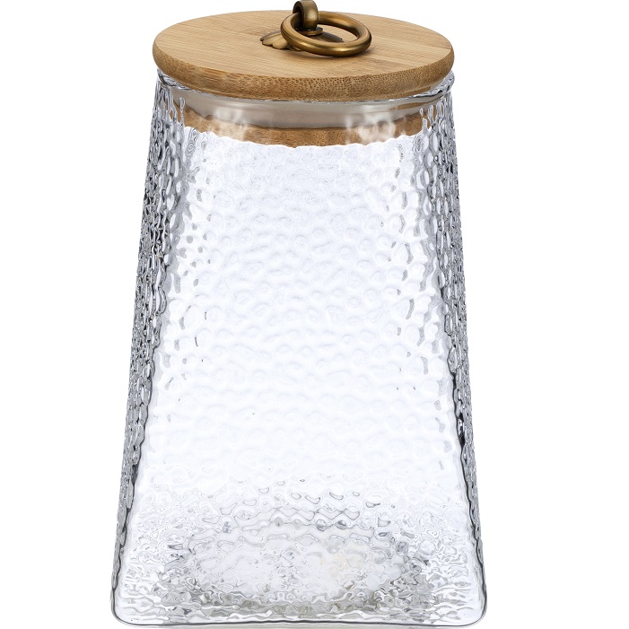 Банка стеклянная с бамбуковой крышкой, 950 мл REGENT Linea CIOTTOLO