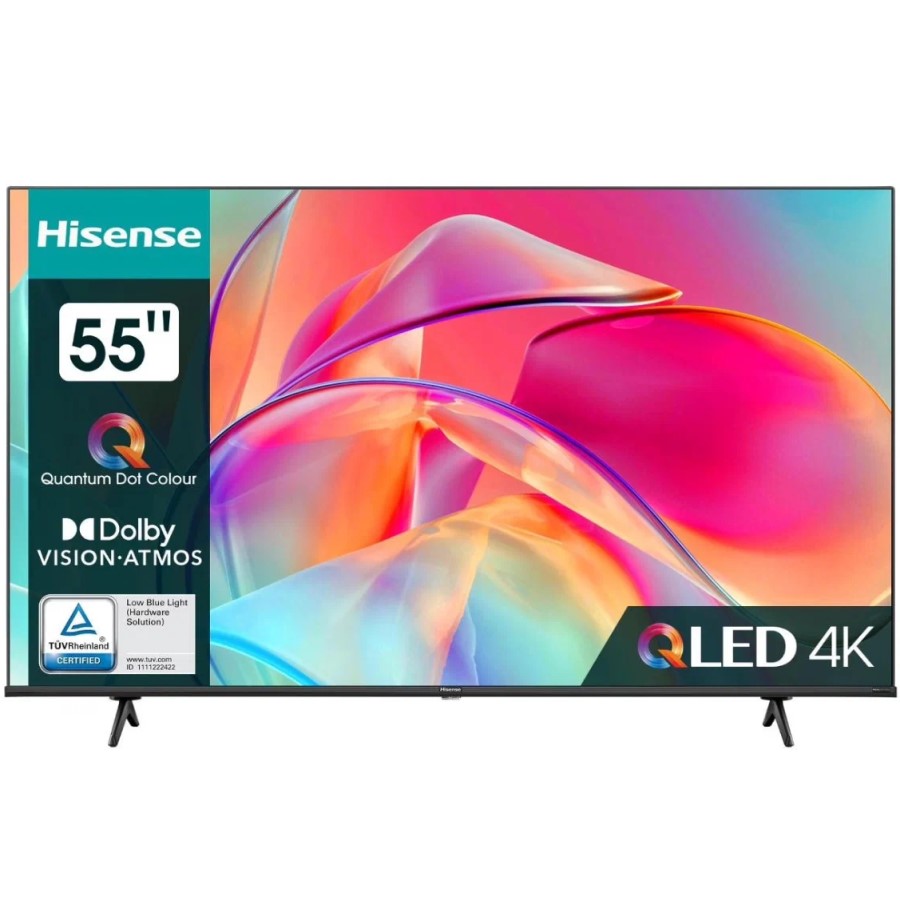 Телевизор Hisense 55E7KQ QLED 55", чёрный