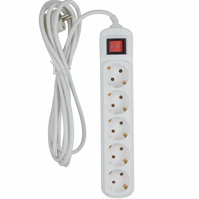 Сетевой удлинитель  3.0м СТАРТ S 5x3-ZV, 5 розеток