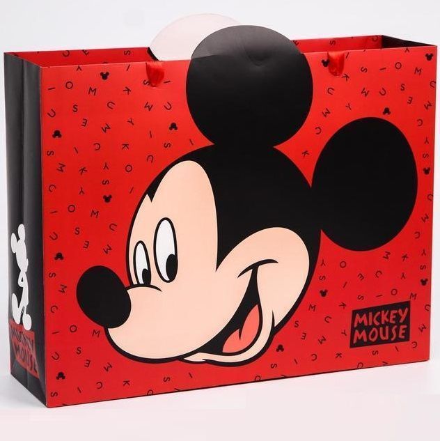 Пакет ламинат горизонтальный "Mickey Mouse", Микки Маус, 31х40х11 см   4628830