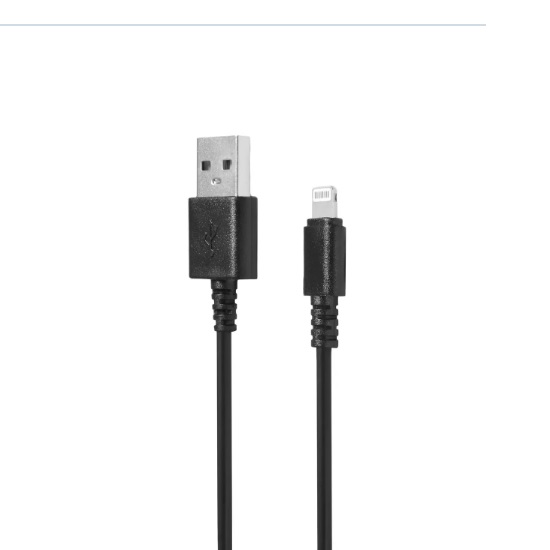 Кабель USB <--> Lightning  1.2м AXXA черный