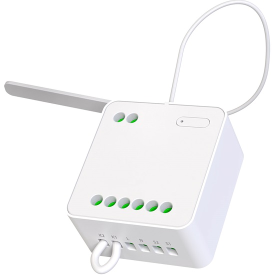Умное двухканальное реле Yeelight Smart Dual Control Module (YZNE0220001W)