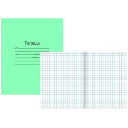 Тетрадь  12л. клетка  Маяк  арт.Т 5012 Т2 ЗЕЛ 5Г