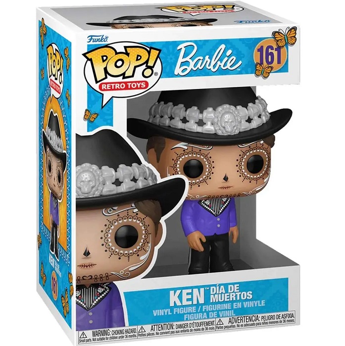 Фигурка Funko POP! Retro Toys Barbie Ken Dia de Muertos (161) 86574
