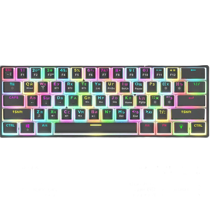 Клавиатура JETACCESS PANTEON T2 PRO BS Black (91)