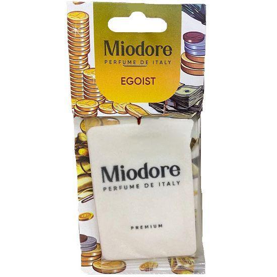 Ароматизатор MIODORE- EGOIST (подвесной картонный)