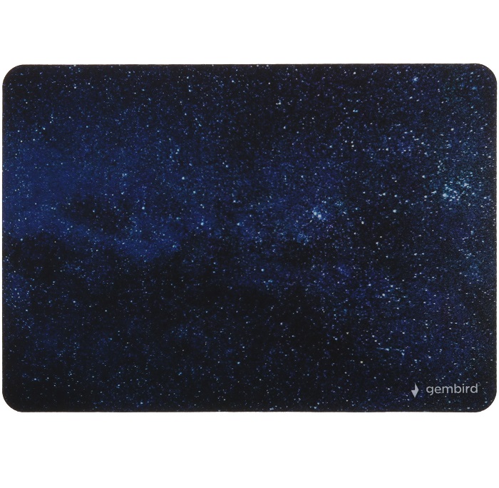 Коврик GEMBIRD "Космос", ткань+резина, 350х250х3мм, MP-35-25-SPACE