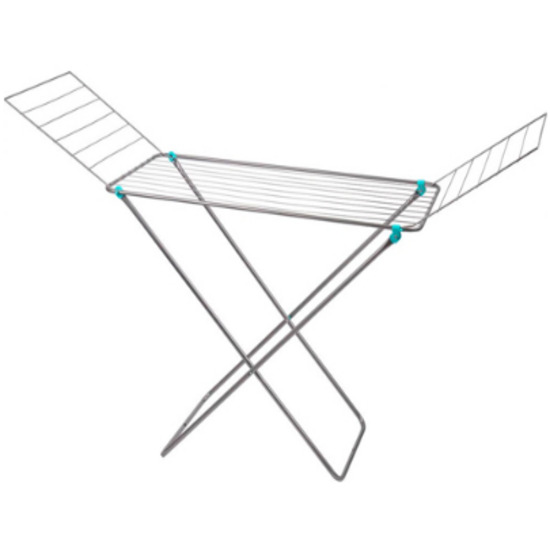 Сушилка 18 для белья цв.СЕРЕБРО напольная складная (171х55х107) СБП1/С "НИКА"