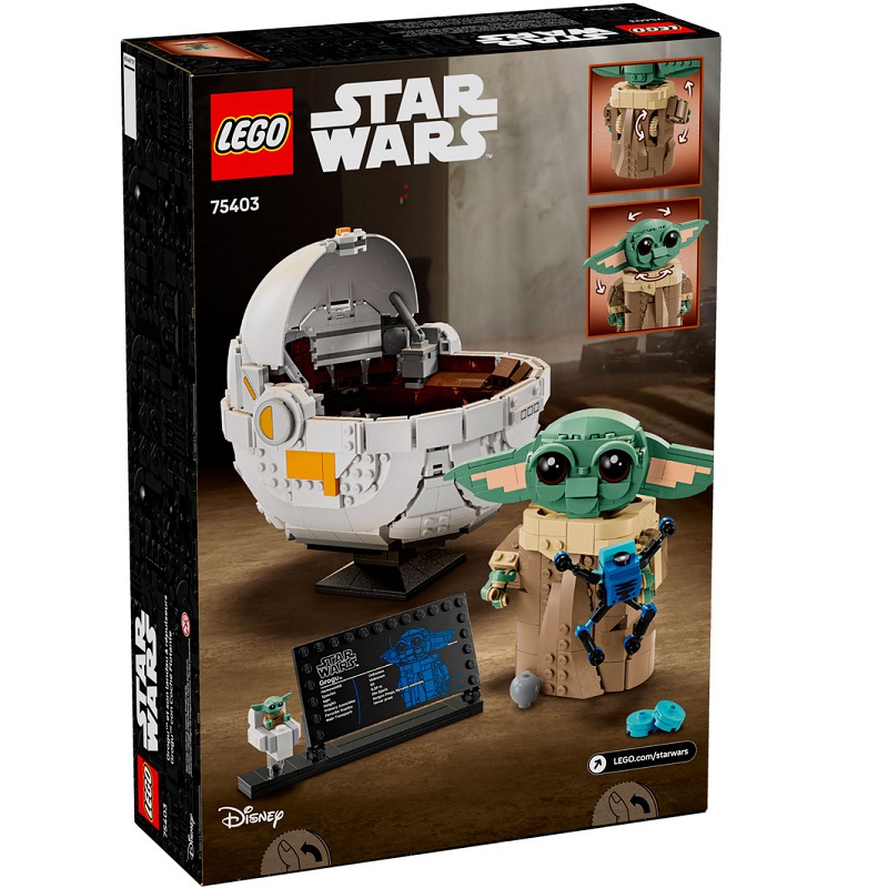 Конструктор LEGO STAR WARS 75403 Grogu™ with Hover Pram