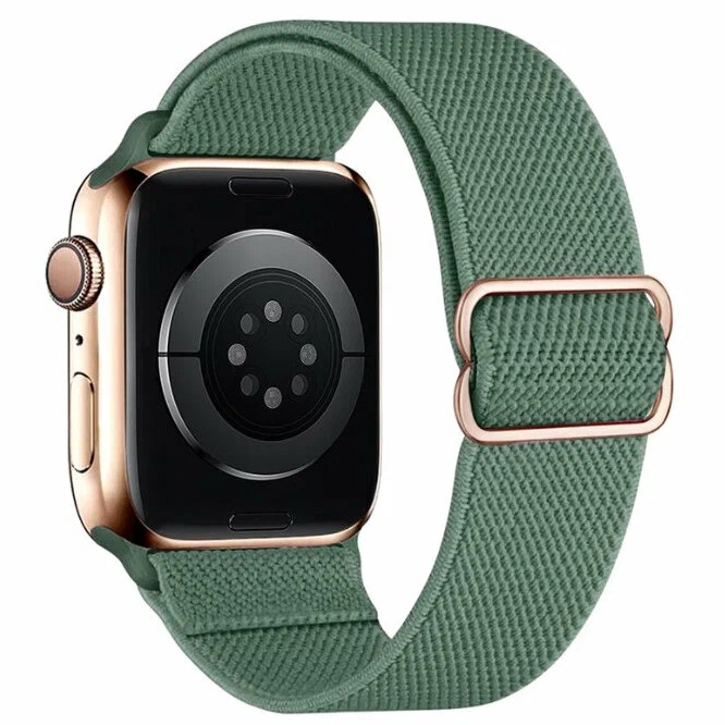 Нейлоновый ремешок HOCO WA04 Fashion для APPLE Watch 42/44/45/49mm, зелёный