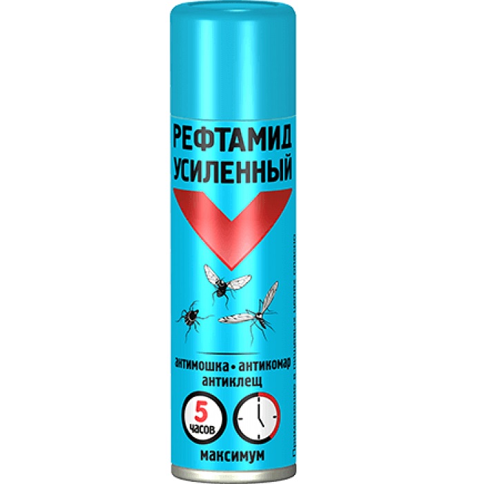 Аэрозоль репеллент Сибиар Рефтамид Экстра Максимум (усиленный) 150мл 390601