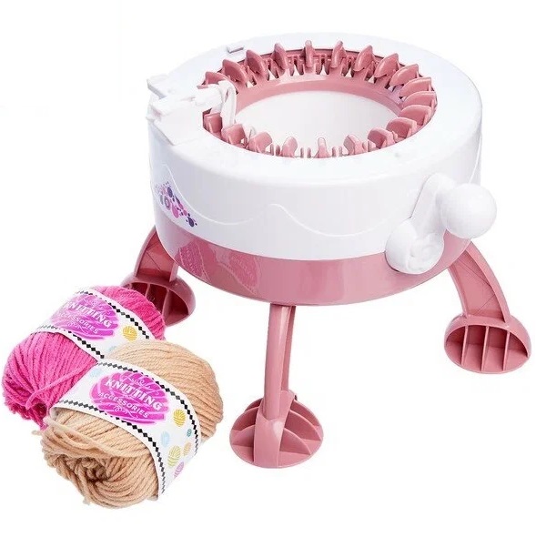 Машина для вязания «Вяжу как мама», с аксессуарами 4383029