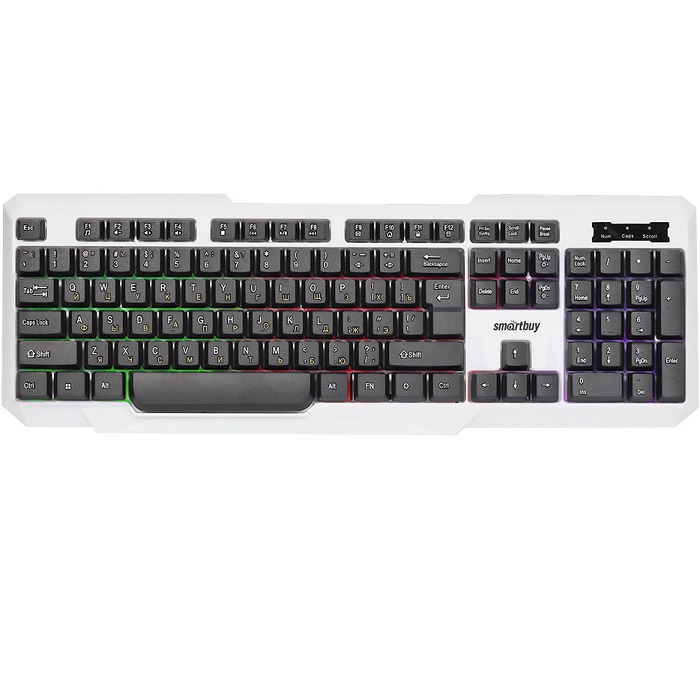 Клавиатура SMARTBUY ONE 333 белая/черная