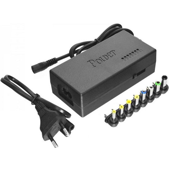 Блок питания NONAME 200W для ноутбука 8 переходников +АЗУ