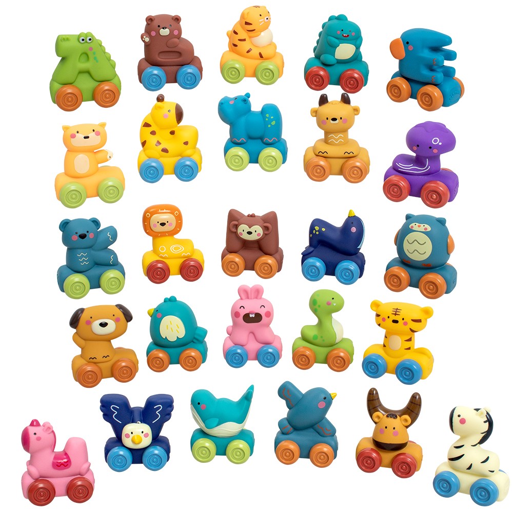 Машинка "Зверята" в ассортименте MAYA TOYS JZD-132