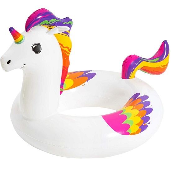 Надувной круг BESTWAY "Волшебный Единорог", 119х91см, от 10 лет, 36159