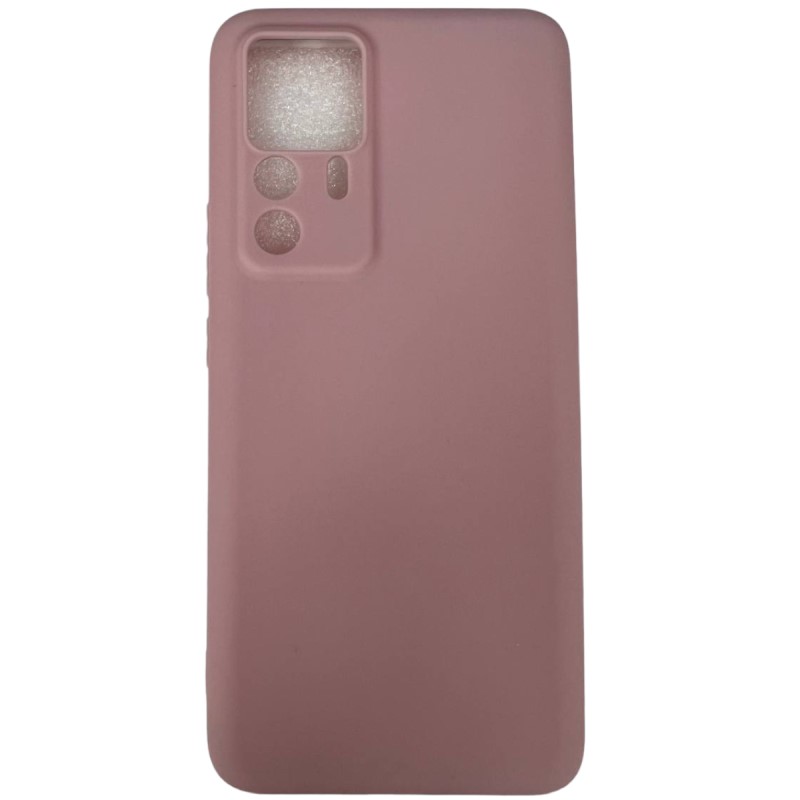Задняя накладка ZIBELINO Soft Matte для Xiaomi 12T/12T Pro (пыльно-розовый) защита камеры
