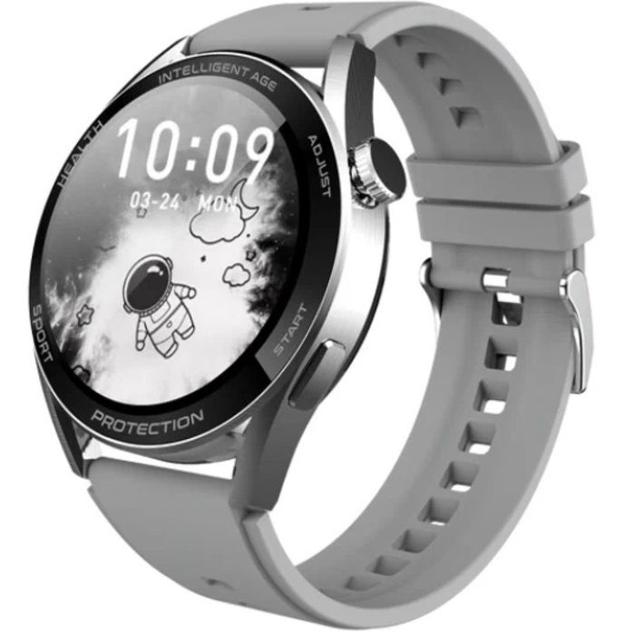 Смарт-часы XO-W3 Pro+, серебряные