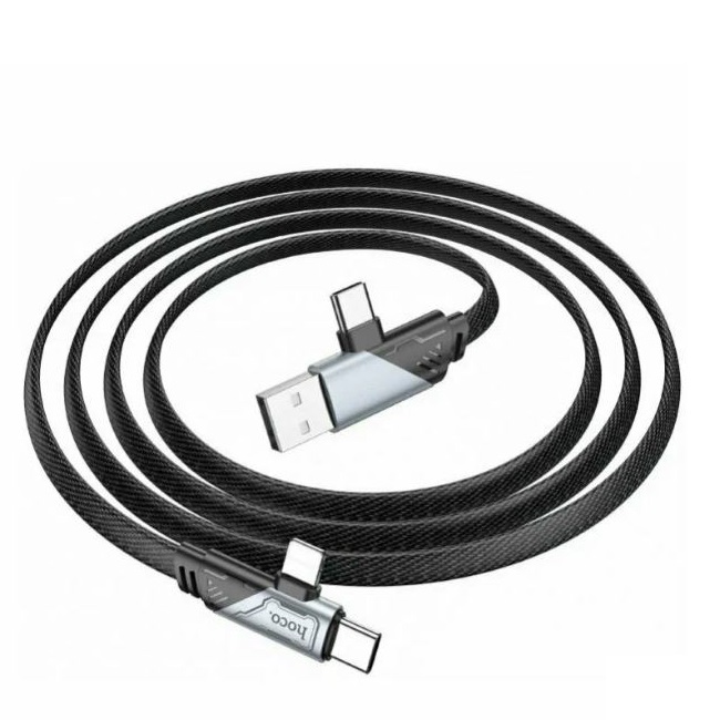 Кабель USB <--> Lightning  1.2м HOCO U119, чёрный