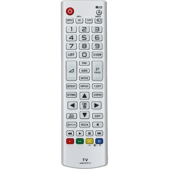 Пульт универсальный для TV LG AKB73975712