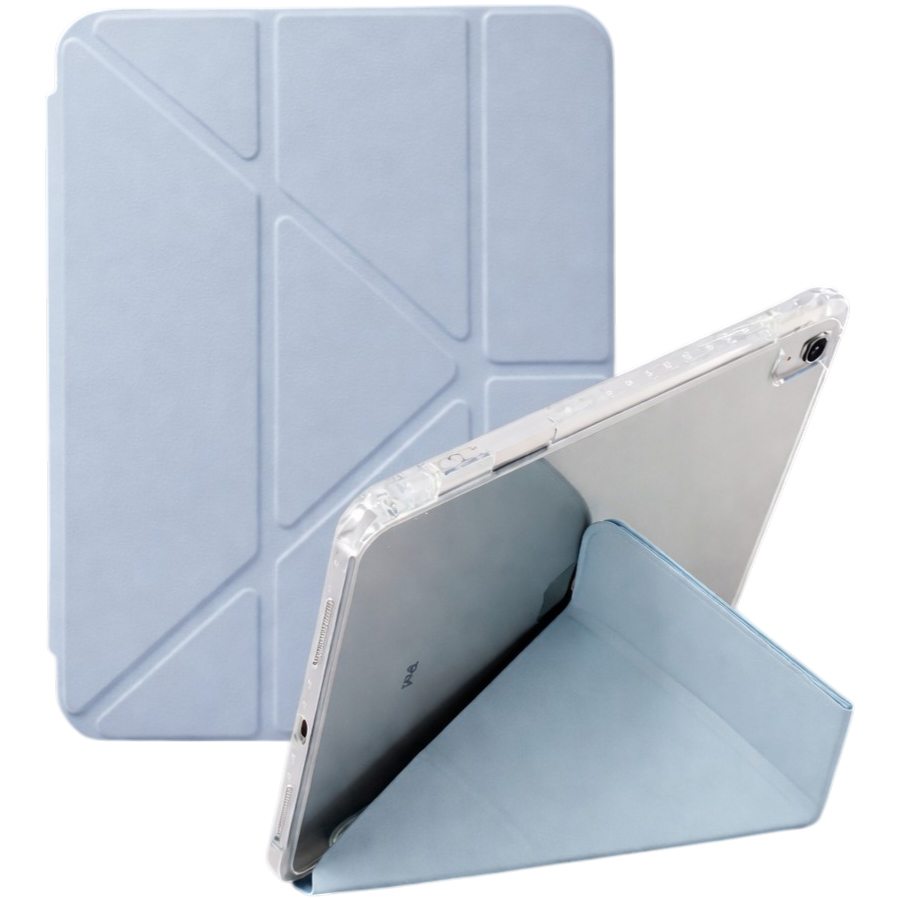 Чехол футляр-книга YEELIX для iPad 11(А16 2025)/iPad 10(2022) 10,9" голубой