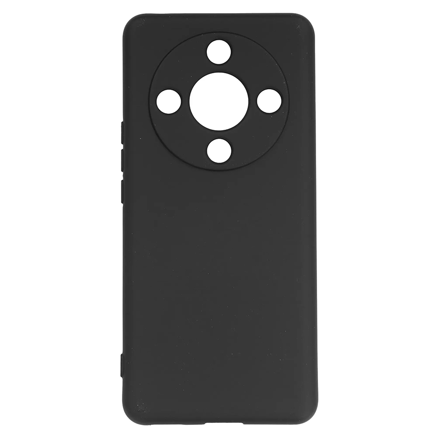 Задняя накладка ZIBELINO Soft Matte для Honor X9b 4G (черный) с микрофиброй