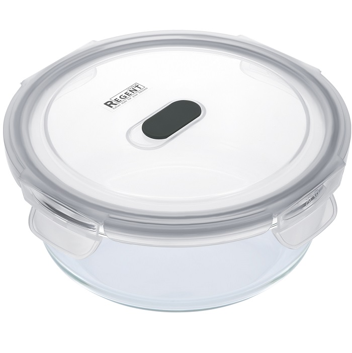 Контейнер стеклянный REGENT Linea Desco 93-DE-CA-21-1300, 1.3л