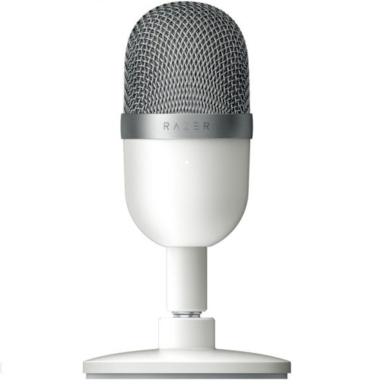 Микрофон RAZER Seiren Mini Mercury – Ultra-compact белый (RZ19-03450300-R3M1)
