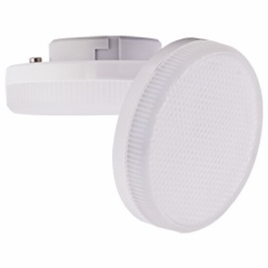 Лампа светодиодная ECOLA GX53 Premium 12W/4200K Tablet матовое стекло (композит) 27x75(1/10/100)