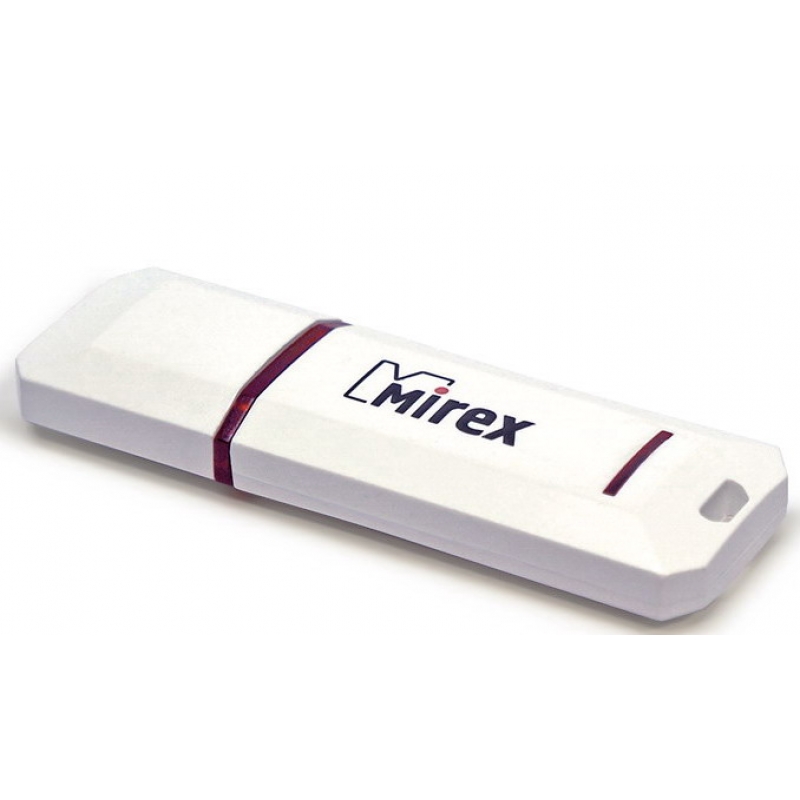USB 16GB Mirex KNIGHT  белый (ecopack)
