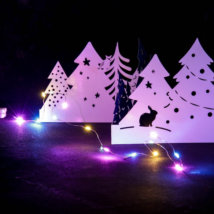 Украшение с гирляндой «Лес» 4376106