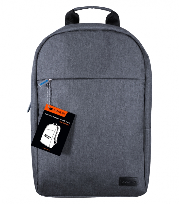 Рюкзак для ноутбука 15.6" CANYON Super Slim Minimalistic Backpack (CNE-CBP5DB4)