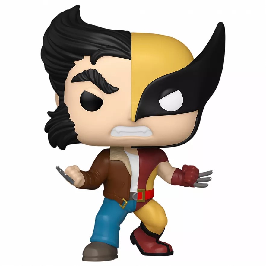 Фигурка Funko POP! Bobble Marvel Split Logan/Wolverine (1433) 80893