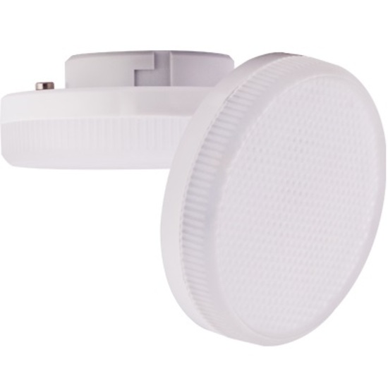 Лампа светодиодная ECOLA Tablet GX53 6W/6000K матовое стекло (композит) 27x75