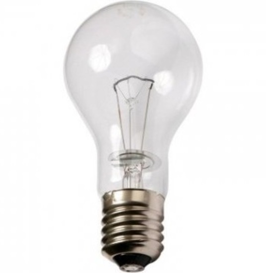 Лампа термоизлучатель С 200Вт 240В Е27 прозрачная TDM   /100