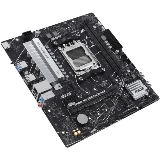 Материнская плата ASUS PRIME B650M-R, Socket AM5, B650, 2*DDR5, HDMI, 4xSATA 6+ RAID, 2xM2,  USB 3.2, USB 2.0, mATX; 90MB1H30-M0EAY0