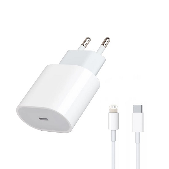 Сетевое ЗУ для Apple iPhone 20W, Lightning (NO LOGO) (не оригинал) AA A2345 NL