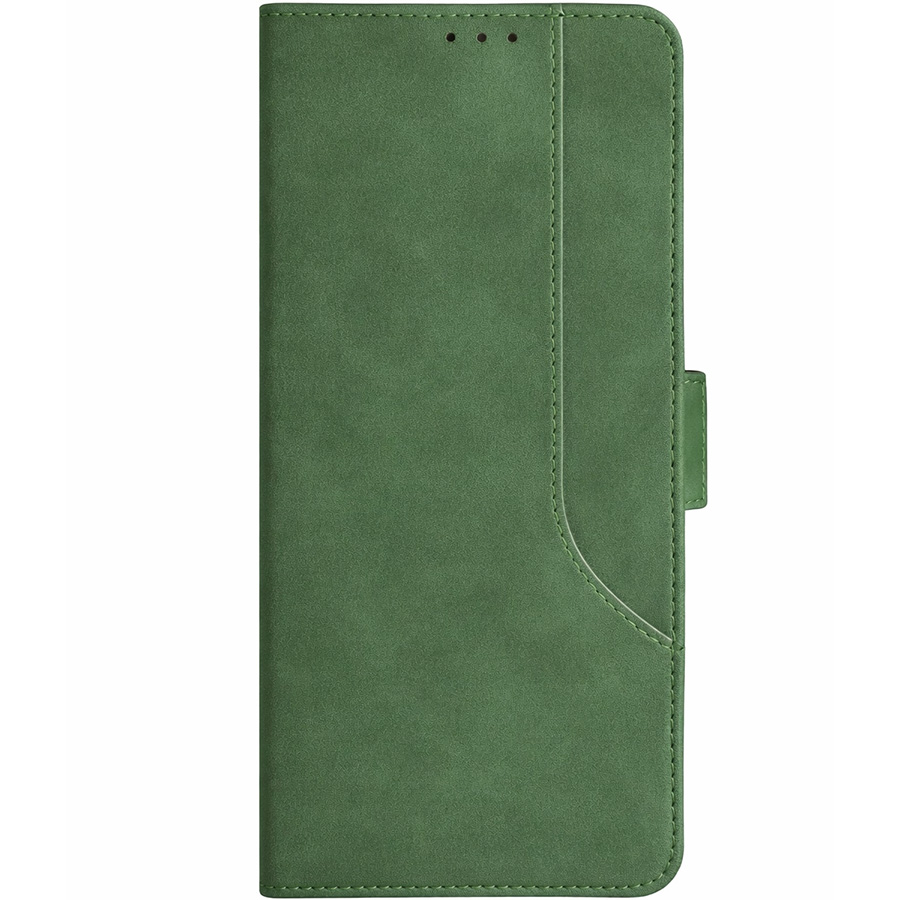 Чехол футляр-книга NICE STYLES для Realme C71/C73/Realme 14X изумрудный