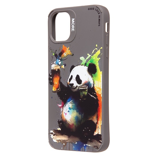 Задняя накладка SC335 для iPhone 11 (панда) (grey) (227088)