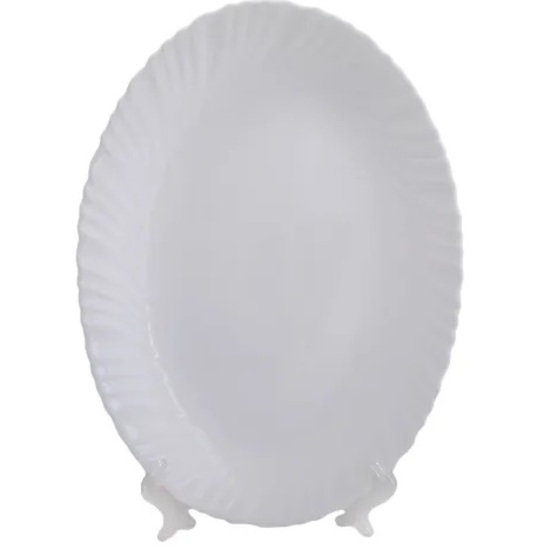 Блюдо овальное 30,5 см без деколи арт.OLHYP-120