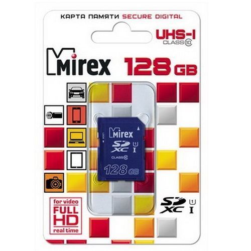 SD 128Gb Mirex Class 10 UHS-I