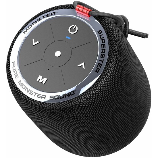 Колонка портативная MONSTER SUPERSTAR s110, чёрная