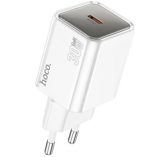 Сетевое ЗУ 1Type-C HOCO N47, 30W, белое