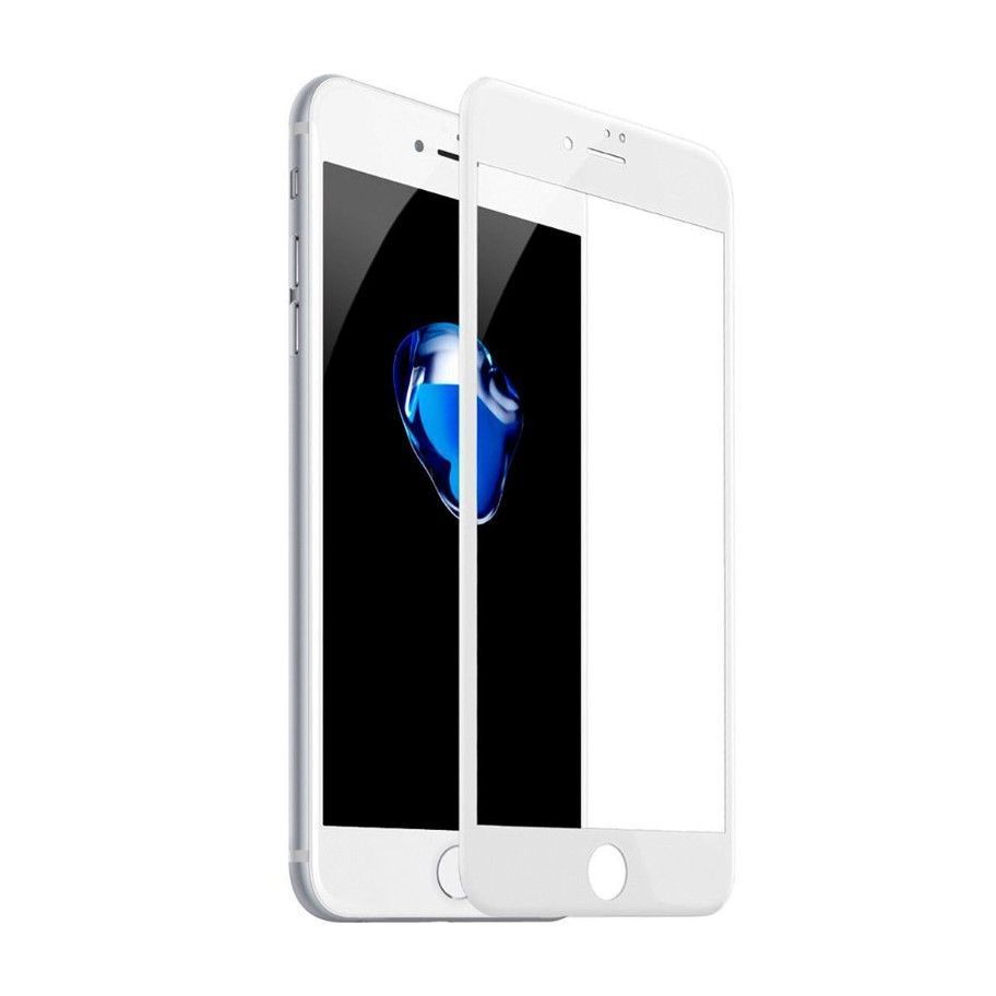 Противоударное стекло FAISON для iPhone 6/6S (4.7), Game, матовое, белое, полный клей