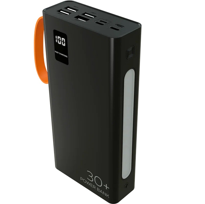 Внешний аккумулятор MORE CHOICE PB22-30 (30000mAh) Black