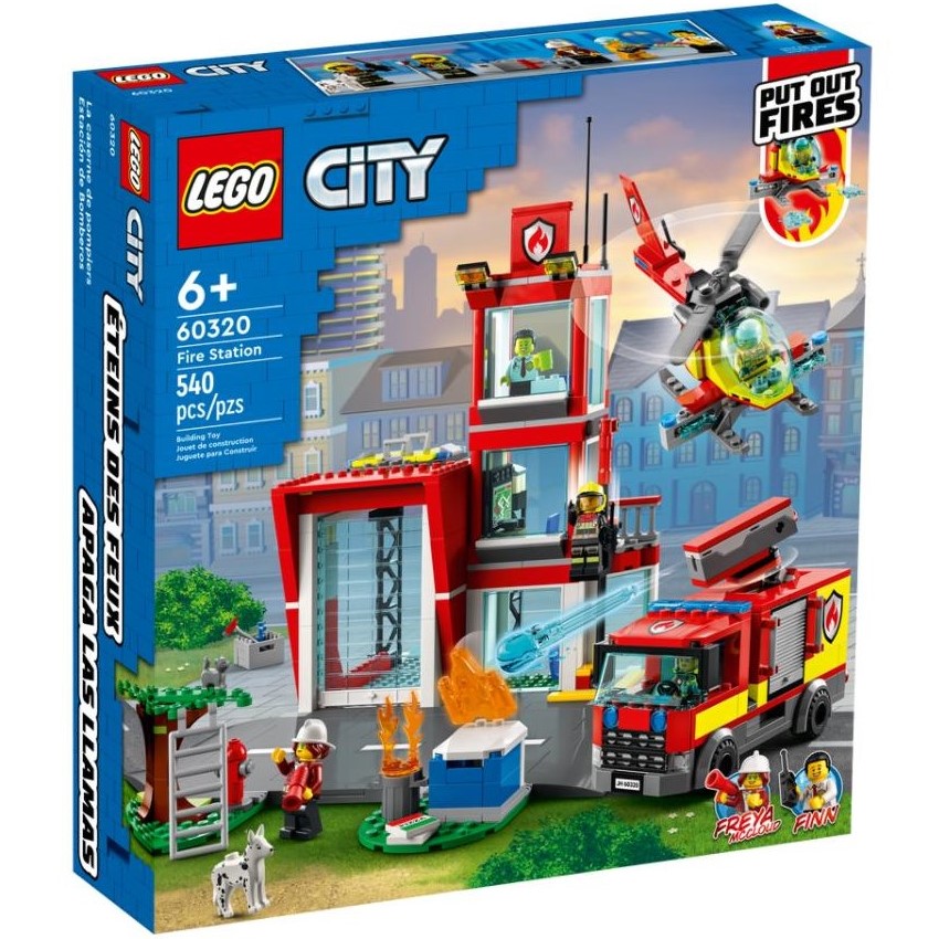 Конструктор LEGO City 60320 Пожарная часть