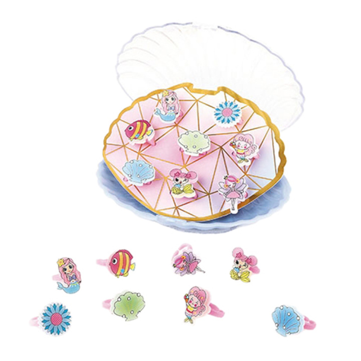 Набор детских колечек "Ракушка" ZHORYA A108-2