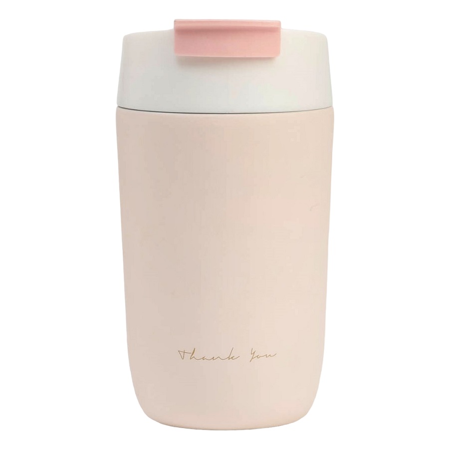 Термокружка, 500 мл, Sсhool Thank you, сохраняет тепло 6 ч, розовая 7108888