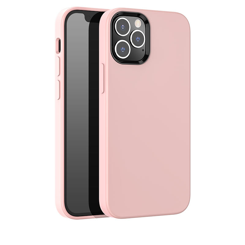 Задняя накладка HOCO для iPhone 12 Pro Max, Pure series, розовый