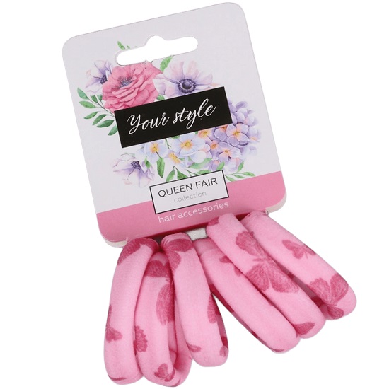 Резинка для волос "Лина" (набор 6 шт) бабочки, 4 см, микс   6970538